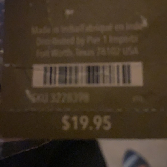 NIP Pier 1 Sant Face Beaded Coasters Made in India - Picture 9 of 9